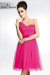 PINK BOOM ROZKLOSZOWANA SUKIENKA DAMSKA - RÓŻOWY 4241-1