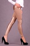 EMAMODA LEGGINSY - KREMOWY 5009-2